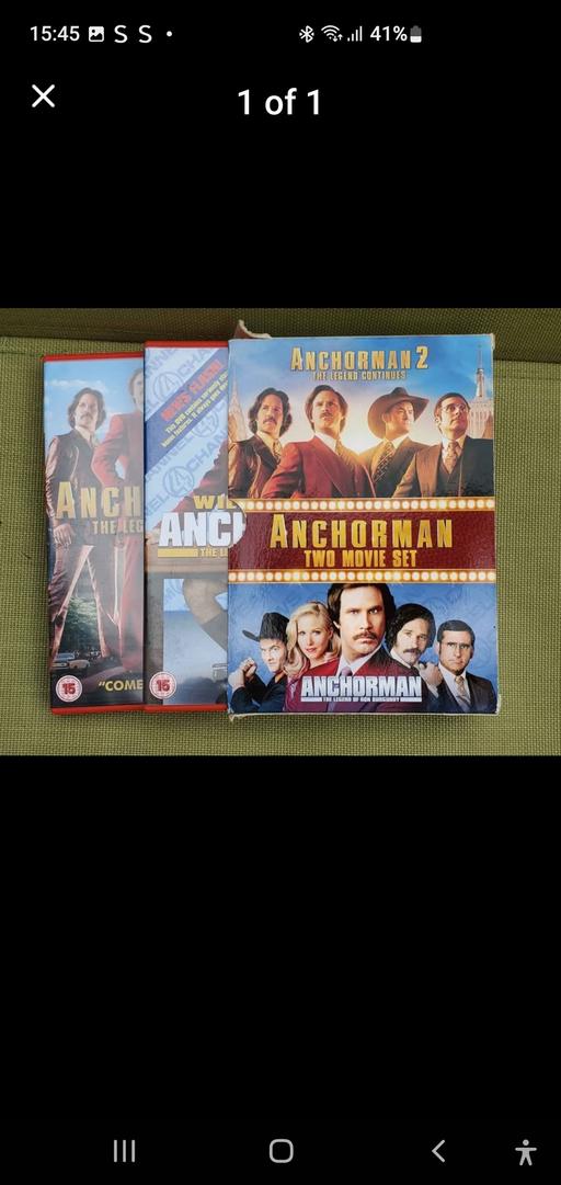 Buy & Sell Longley Sheffield - Photos for brand new anchorman 1&2