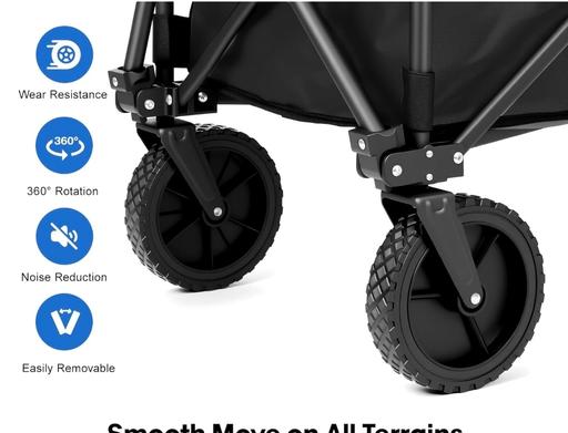 Buy & Sell Camp Hill Birmingham - Photos for Folding Trolley With Wide Wheels, Foldable Wa