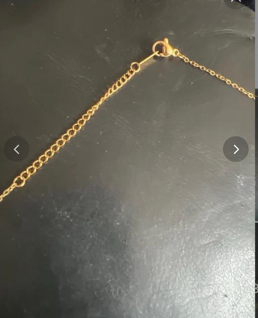Buy & Sell Whitchurch Bath and North East Somerset - Photos for Gold colour crystal heart ring necklace