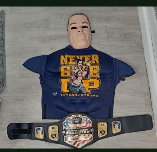  — John Cena Muscle chest, Mask and Belt