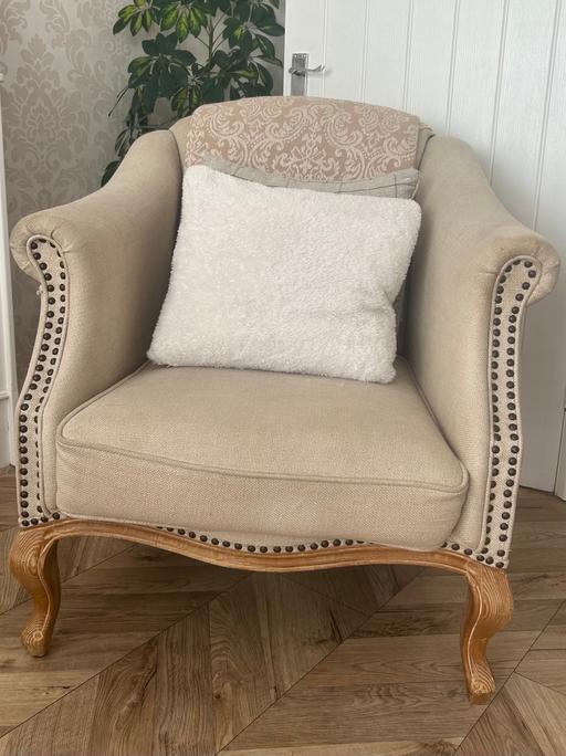 Buy & Sell Wolverhampton West Midlands - Photos for Cream armchair