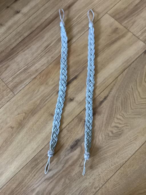Buy & Sell Shotton Colliery County Durham - Photos for Pair grey tie backs 45 cm