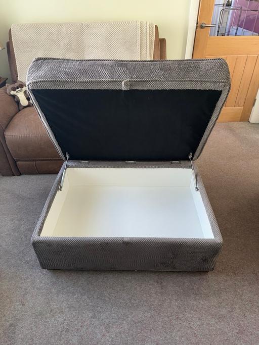 Buy & Sell Killamarsh North East Derbyshire - Photos for Oak Furnitureland Nebraska Large Footstool