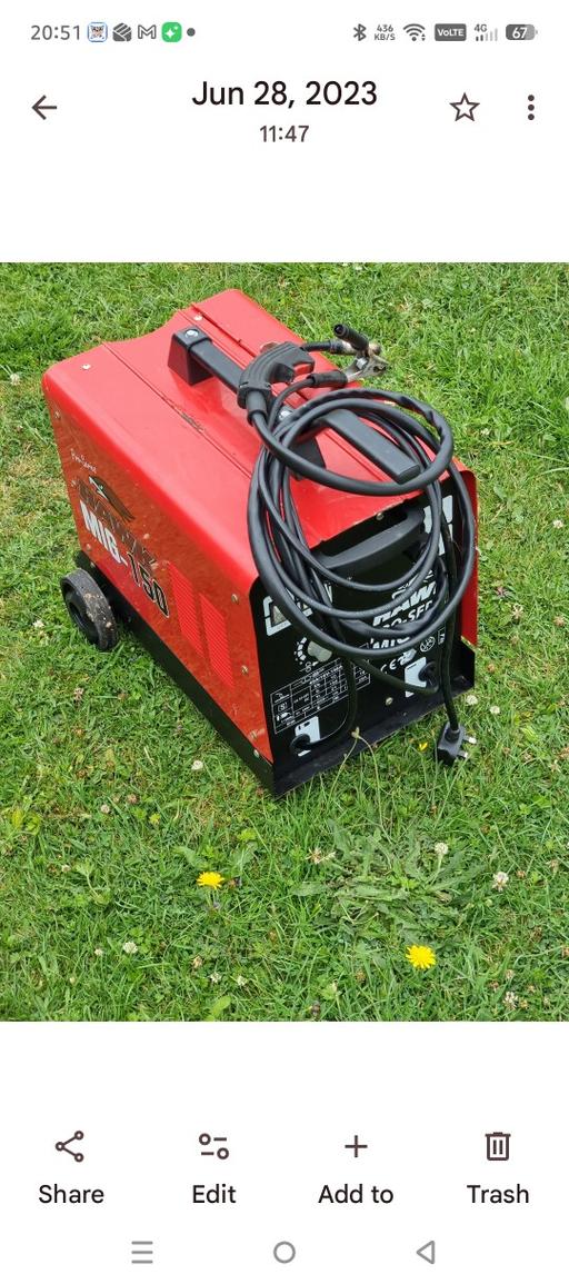 Buy & Sell Wigan Greater Manchester - Photos for HAWK 150 PRO MIG WELDER