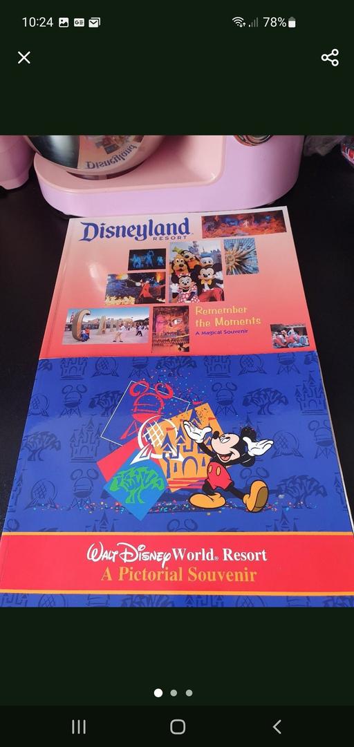 Buy & Sell Upper Gornal Dudley - Photos for walt disney souvenir guide books x 2
