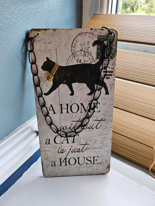 Buy & Sell Bradmore Wolverhampton - Photos for Cat hanging sign 🐈‍⬛