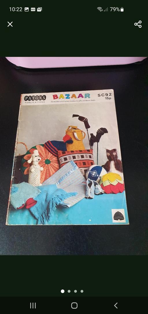 Buy & Sell Upper Gornal Dudley - Photos for vintage knit/crochet magazine