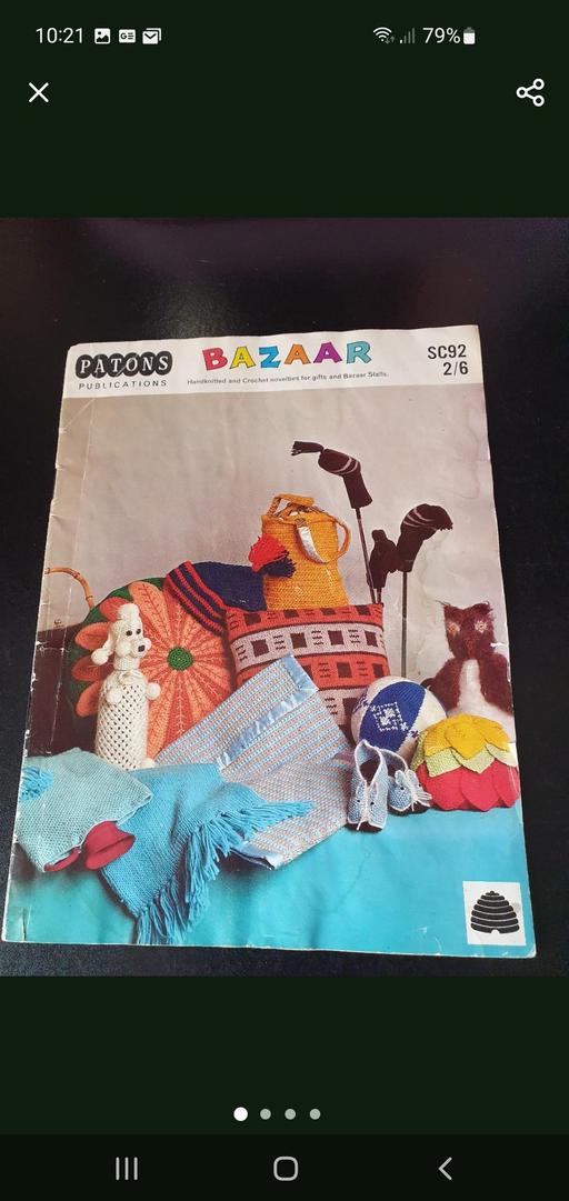 Buy & Sell Upper Gornal Dudley - Photos for vintage knit/crochet magazine