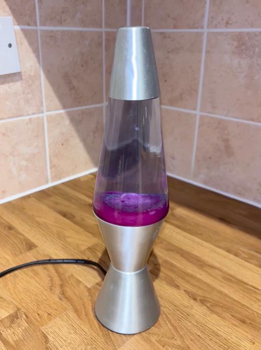 Buy & Sell Northampton West Northamptonshire - Photos for Retro Pink and Silver Lava Lamp