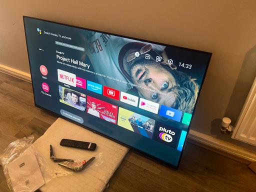 Buy & Sell Stoneclough Bolton - Photos for Ex display 43 inch TCL Google 4 k uhd smart