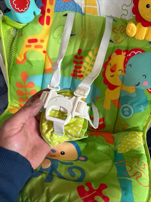  — Musical baby swing