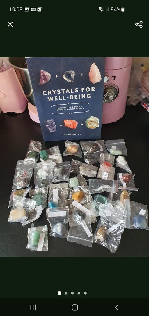 Buy & Sell Upper Gornal Dudley - Photos for healing crystals collection x 27 with book
