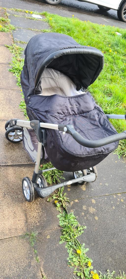  — Silver cross 3in1 Bundle Pram Travel Cot