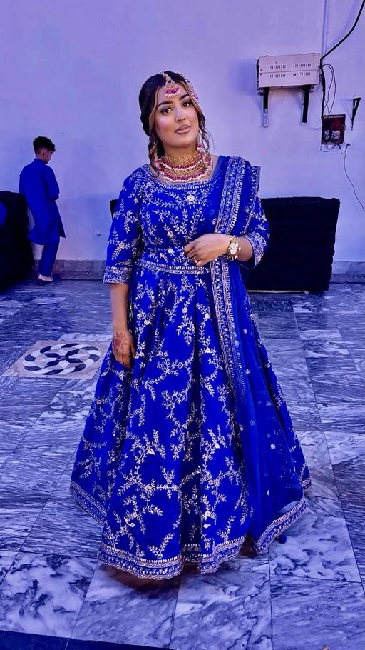 Buy & Sell Castle Vale Birmingham - Photos for Blue heavy diyas lengha