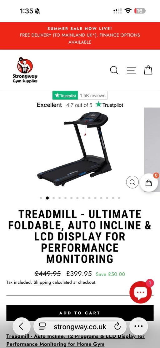 Buy & Sell Didsbury Manchester - Photos for Treadmill