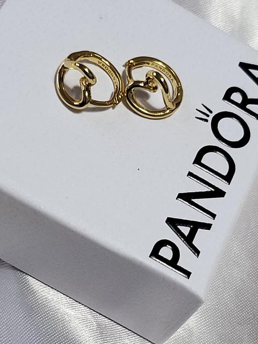Buy & Sell Shaw Oldham - Photos for Pandora Organically Shaped Heart Small Hoop E