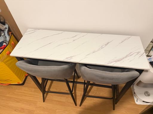 Buy & Sell Heath Town Wolverhampton - Photos for Marble Bar table 120cm x 40cm