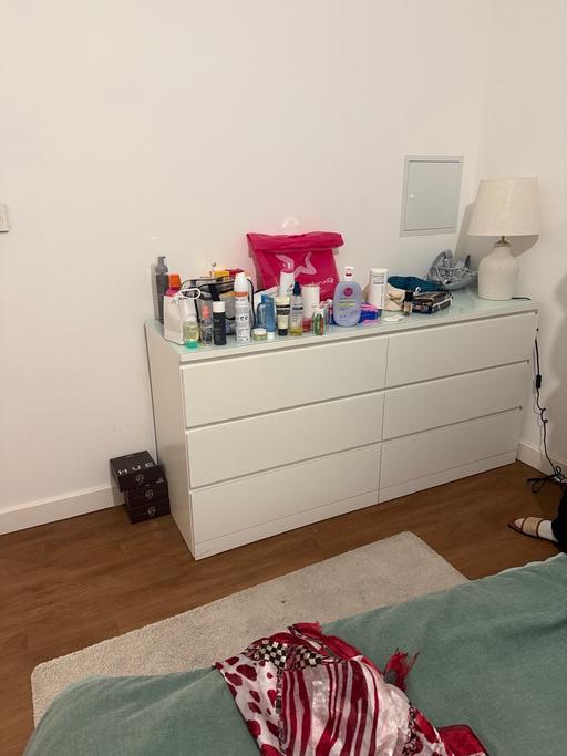 Buy & Sell Barking Barking and Dagenham - Photos for IKEA Large White 6 Drawer Chest of Drawers