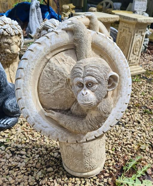 Buy & Sell Moseley Birmingham - Photos for Monkey in Tyre Statue