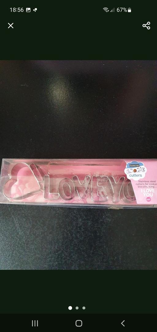 Buy & Sell Upper Gornal Dudley - Photos for i love you cake/icing cutters