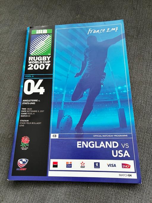 Buy & Sell Littleover Derby - Photos for Programme from Rugby World Cup 2004