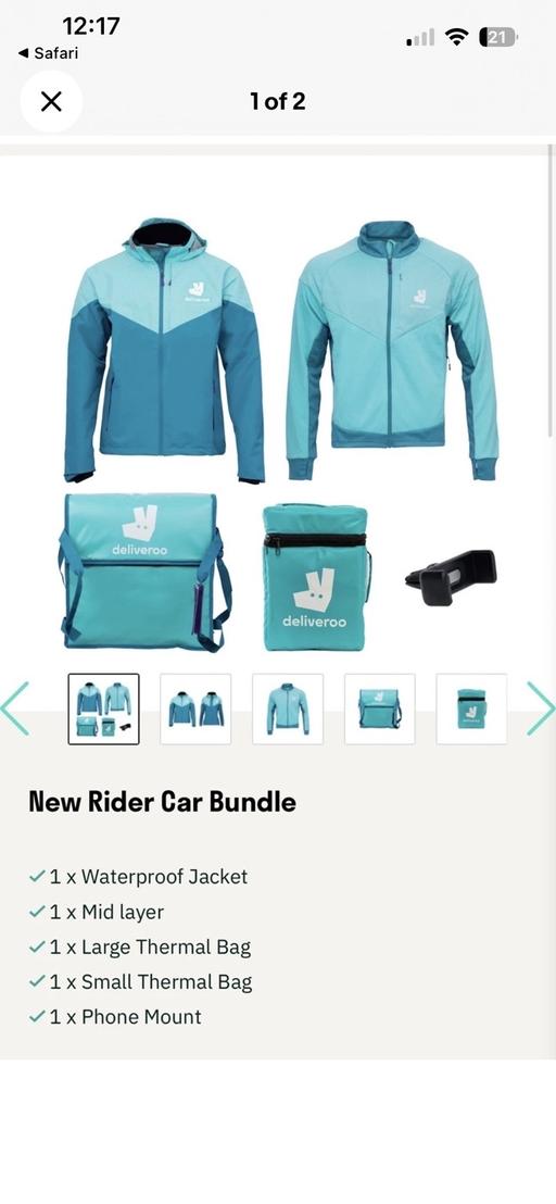  — Rider kit bundle