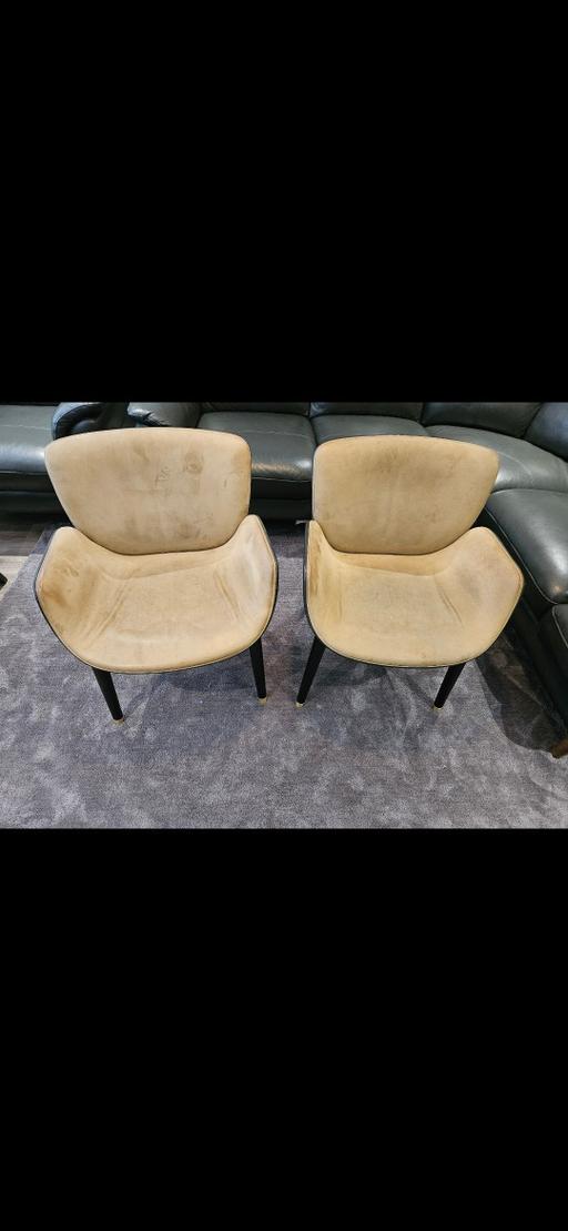 Buy & Sell Romford Barking and Dagenham - Photos for X2 leather and swade chairs