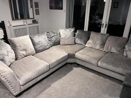 Buy & Sell Bordon East Hampshire - Photos for Dfs Corner sofa with matching footstool