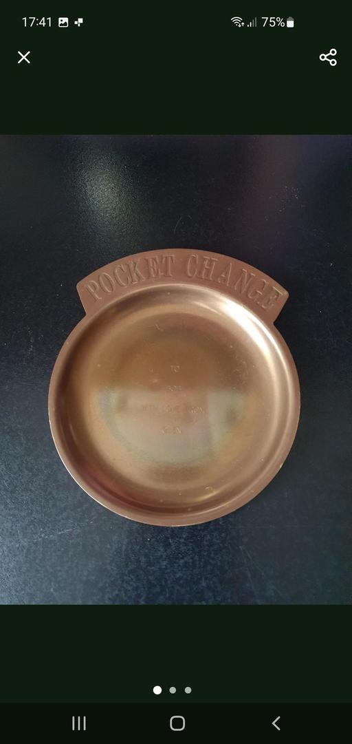Buy & Sell Upper Gornal Dudley - Photos for vintage brass pocket change tray