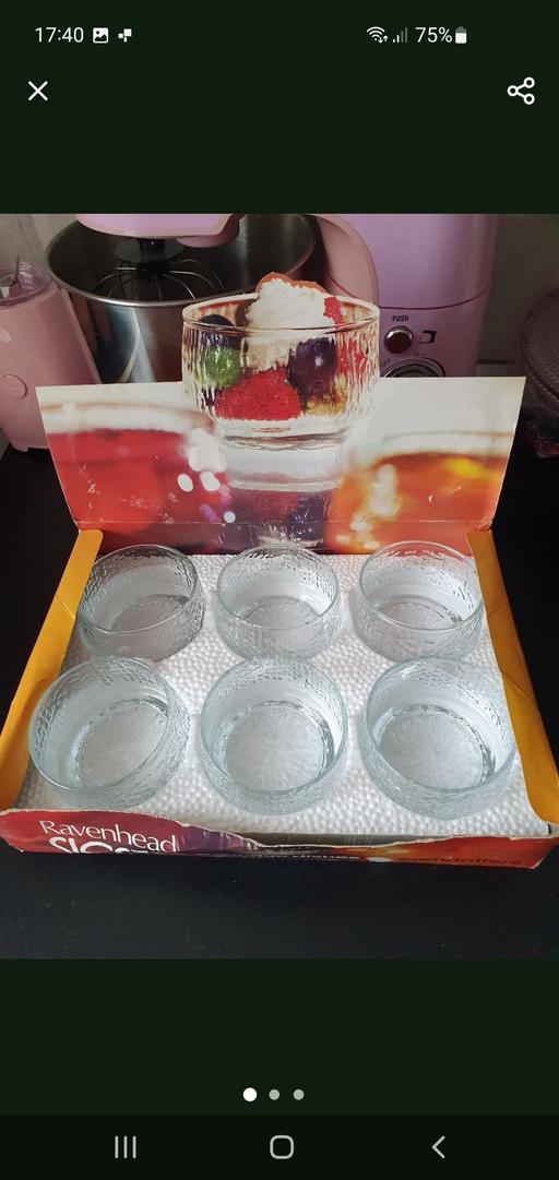 Buy & Sell Upper Gornal Dudley - Photos for vintage 1960s/70s ravenhead glass set x 6