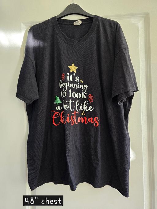  — Fruits of the Loom Christmas T shirt 👕 xxl