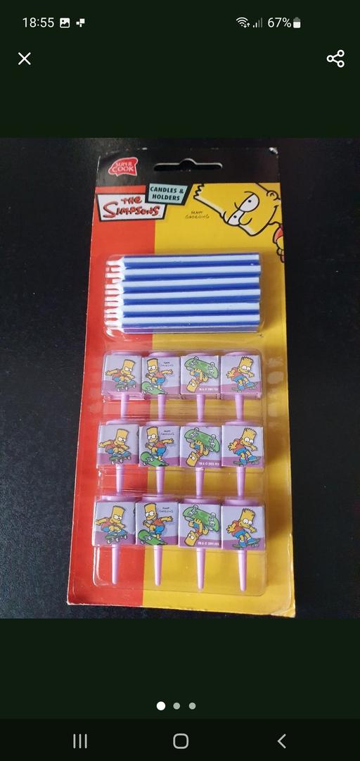 Buy & Sell Upper Gornal Dudley - Photos for simpsons candles & holders set NEW