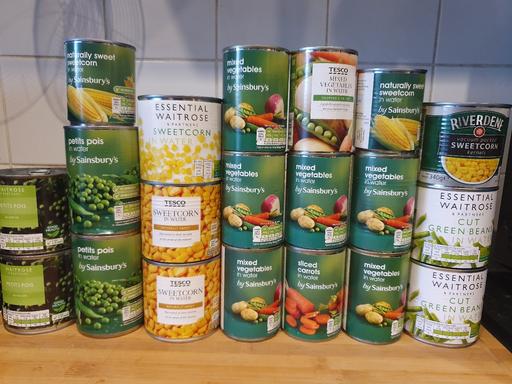 Buy & Sell Lower Sydenham South East London - Photos for 20 x tins vegetables