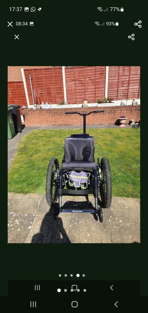 Buy & Sell Upper Gornal Dudley - Photos for mountain trike wheelchair &accessories