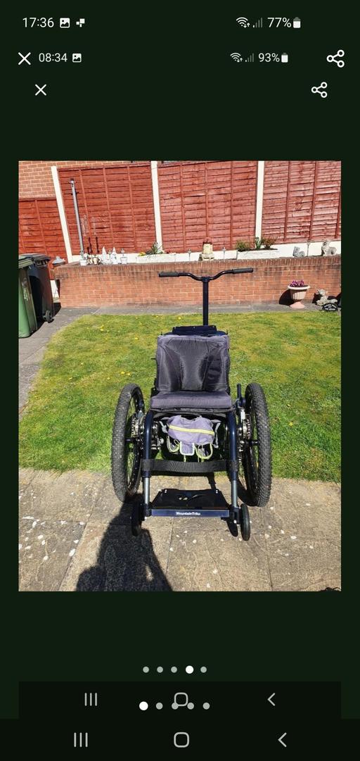  — mountain trike / wheelchair & accessories