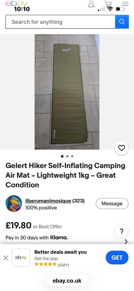 Buy & Sell Wednesfield Wolverhampton - Photos for Self inflatable air mattress