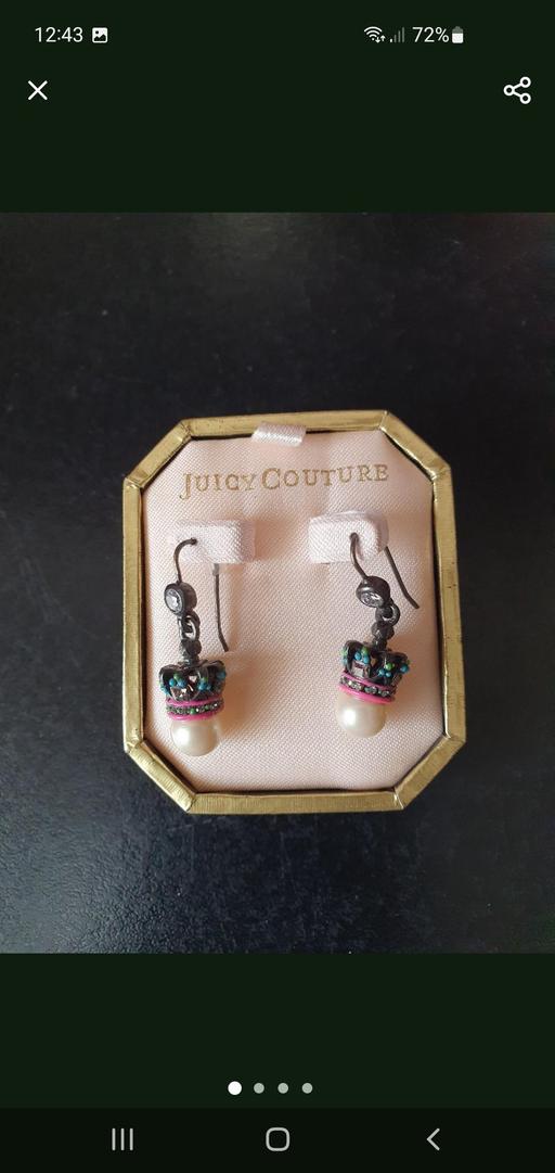  — juicy couture earrings NEW