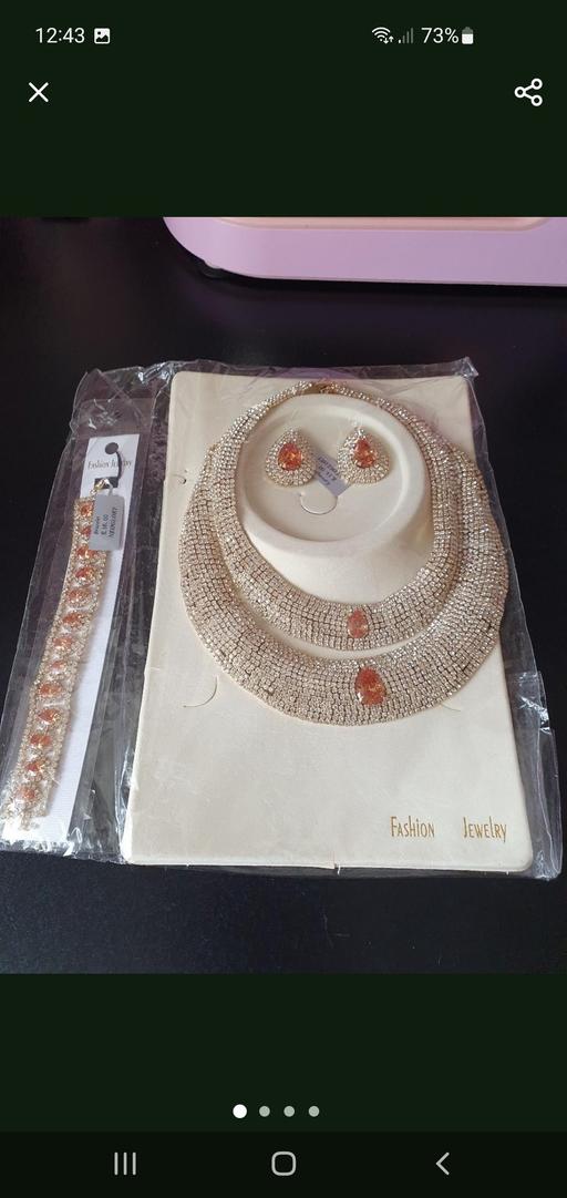 Buy & Sell Upper Gornal Dudley - Photos for diamante jewellery set x 3 pieces NEW