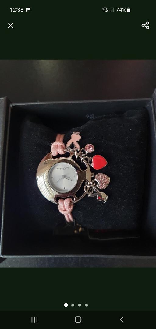  — playboy charm watch NEW