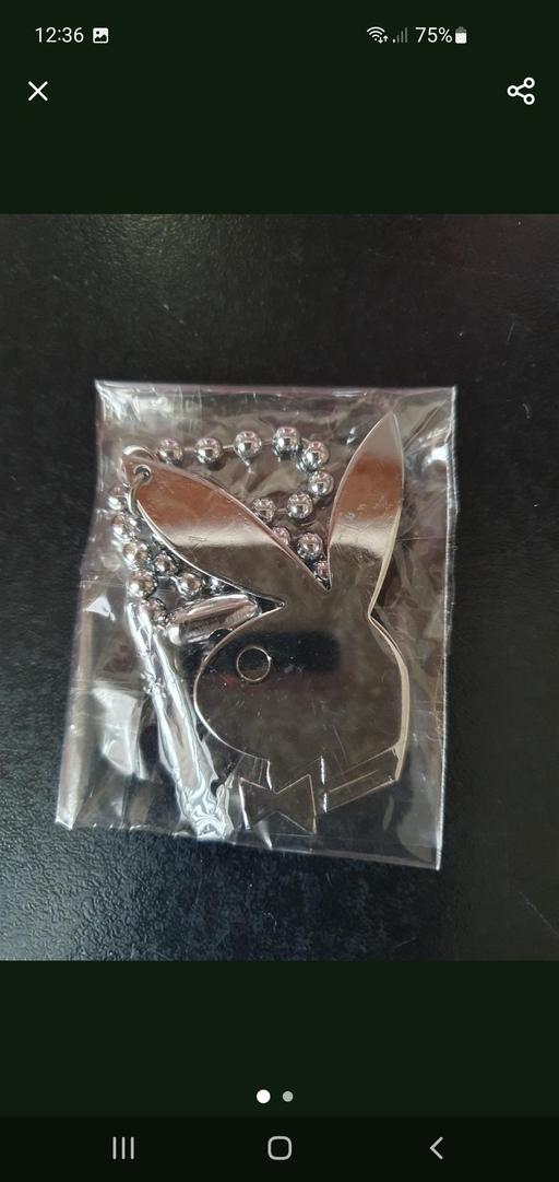  — playboy bunny keyring/bag charm