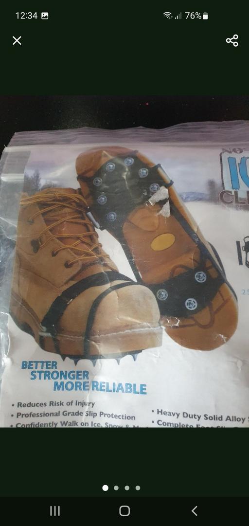 Buy & Sell Upper Gornal Dudley - Photos for ice grips/ cleats NEW