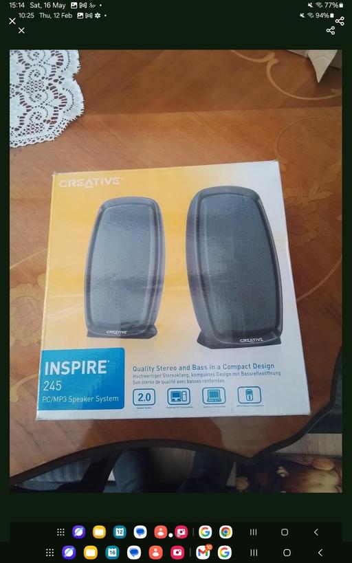  — Speakers