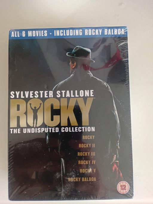  — DVD Rocky collection.New