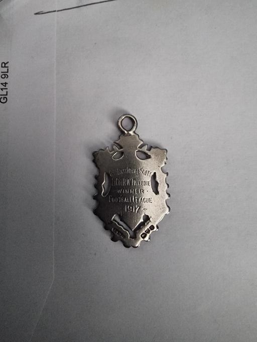  — Sterling silver medal