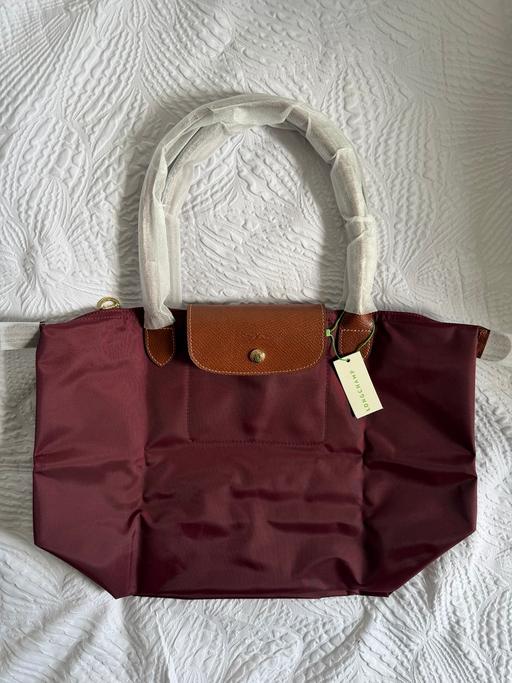  — Burgundy Tote Handbag