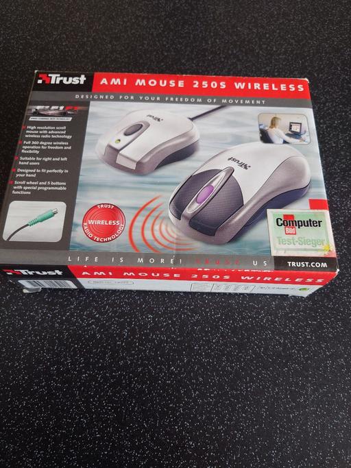 Buy & Sell Woodthorpe Charnwood - Photos for Trust AMI Mouse 250S Wireless mouse + receive