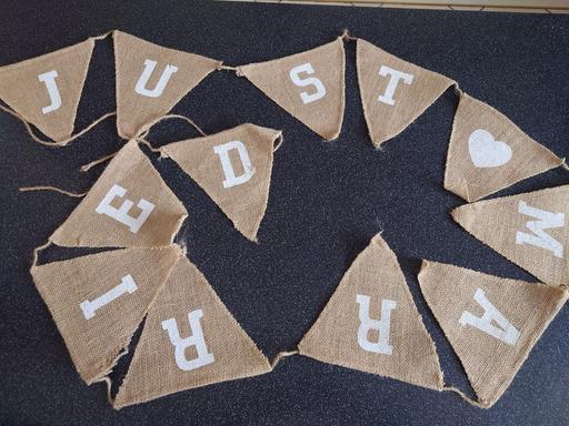 further learning Woodthorpe Charnwood - Photos for Just married 9ft bunting