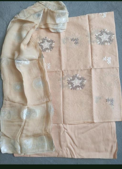  — 3 piece unstich lawn cotton suit