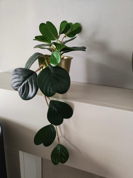 Buy & Sell Scholes Rotherham - Photos for IKEA Artificial plant in a metal plant pot