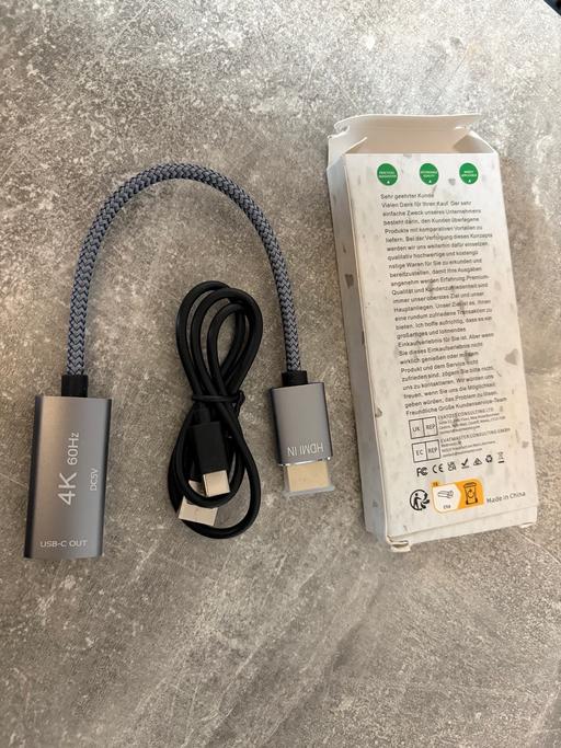  — Usb-c to hdmi & usb type-A whait power 4K